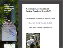 Tablet Screenshot of nalc79.org